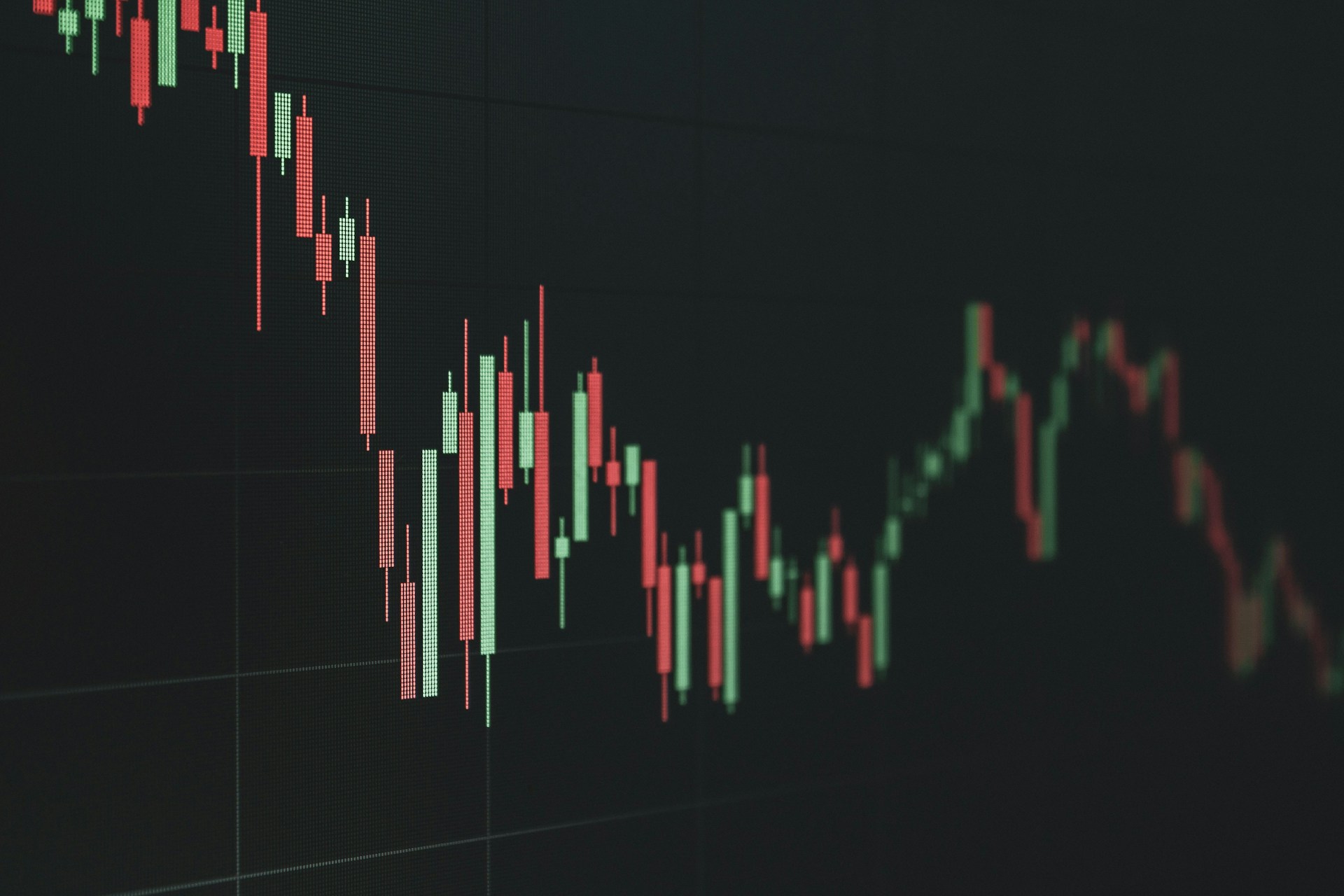 Gráfico de candlesticks — Maratona TDS