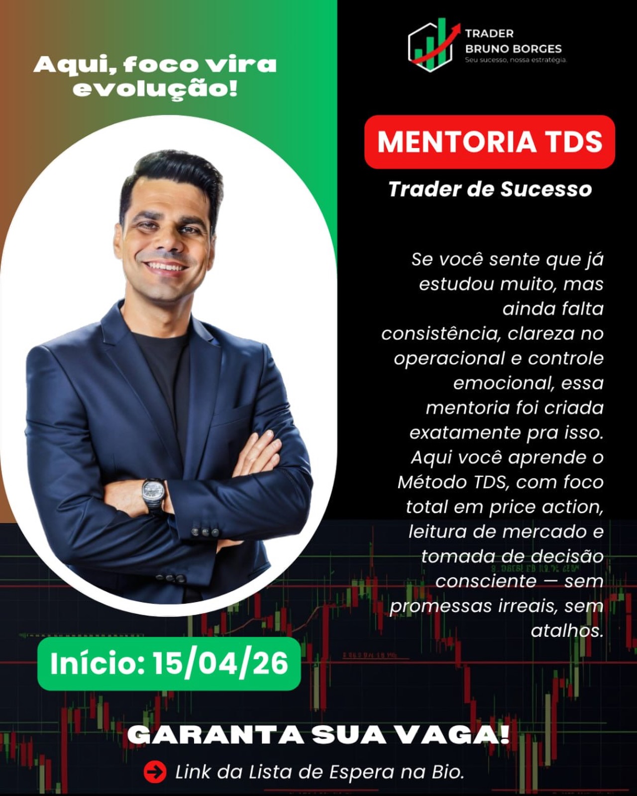 Mentoria TDS — Próxima turma: 15/04